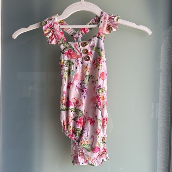 3 Posh Peanut Bubble Rompers - Picture 6 of 9